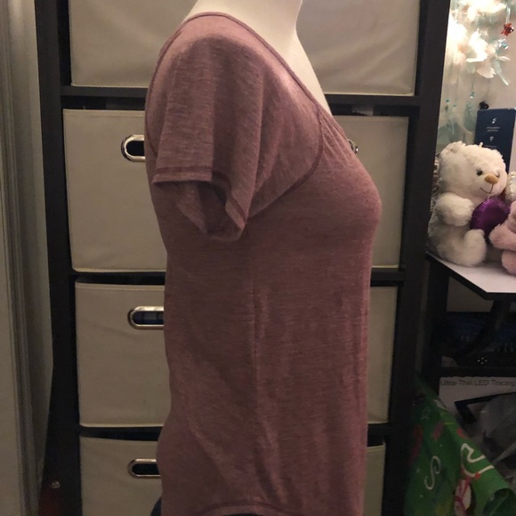 SOLDSimple red staple top Charlotte Russe - Picture 2 of 3